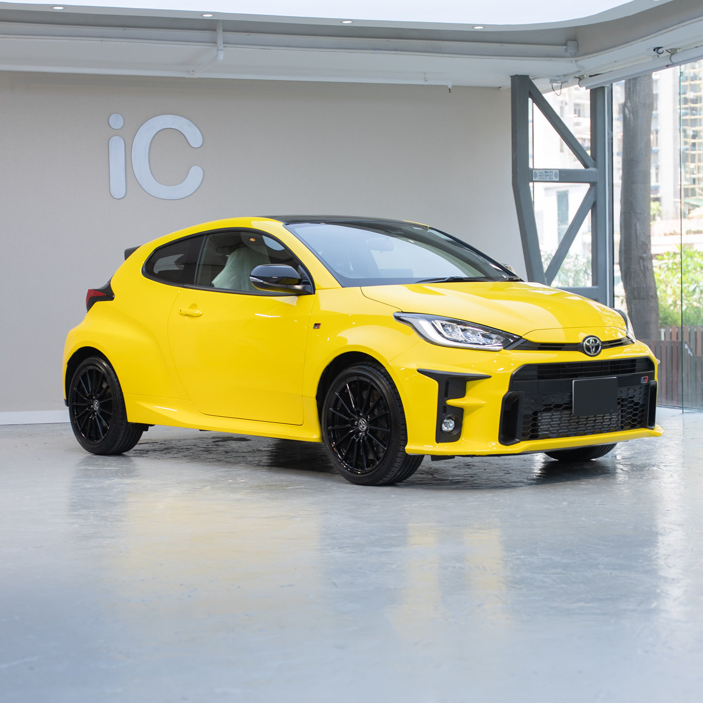 Signal Yellow Toyota GR Yaris
