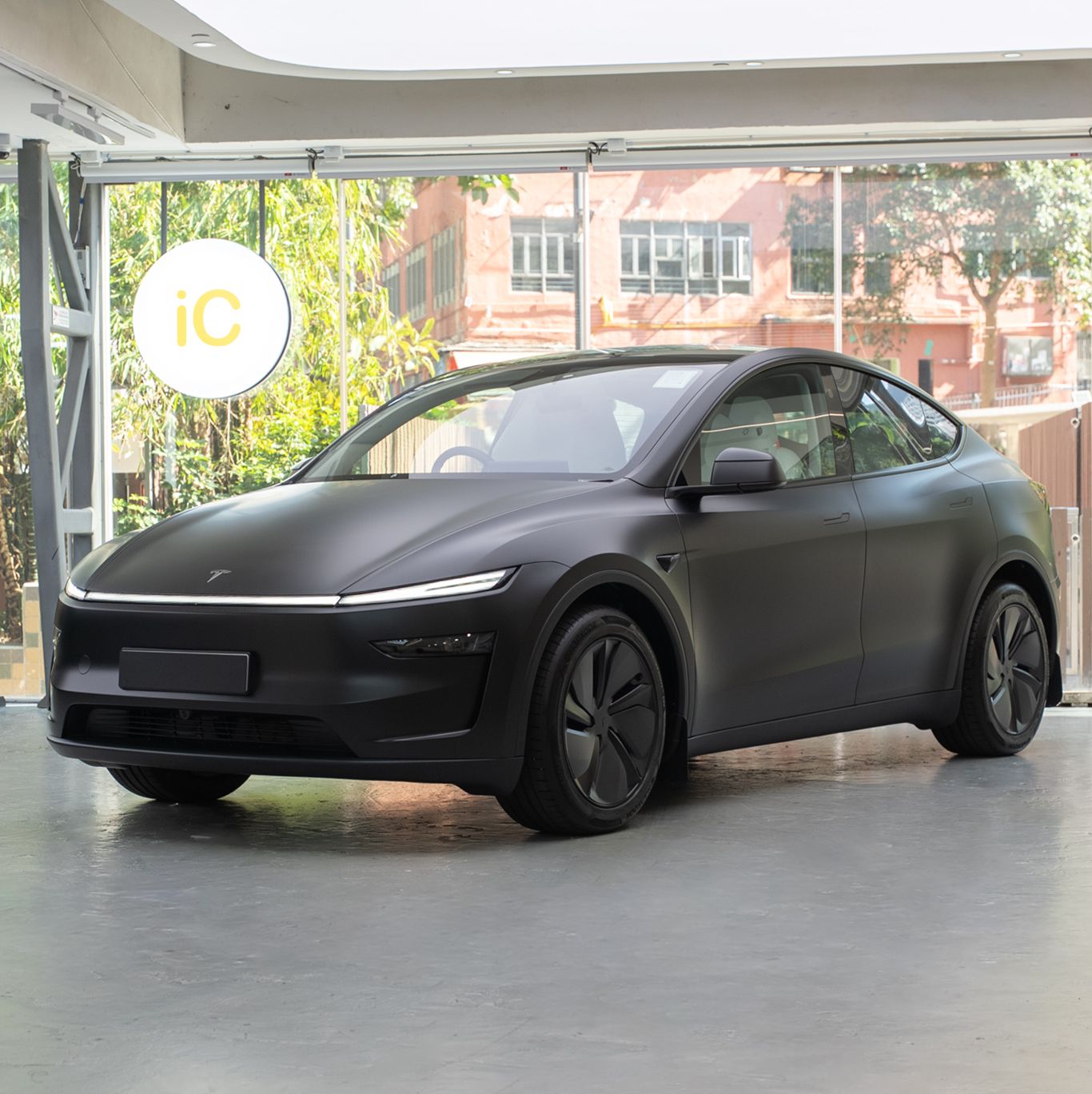 Satin Black Tesla Model Y