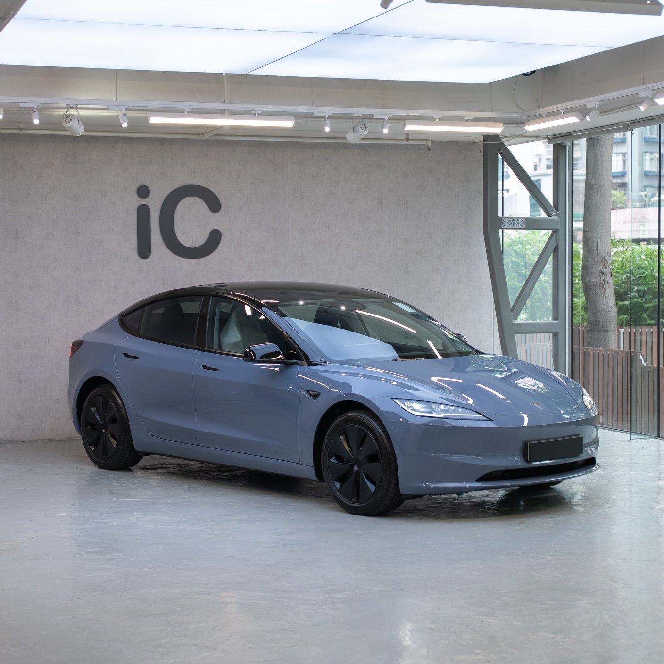 Berfun Slate Blue Tesla Model 3 Highland