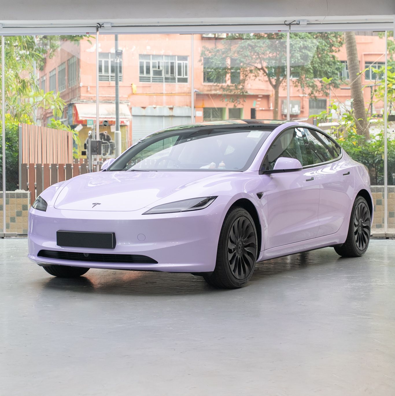 Starlight Lavender Metallic Tesla Model 3