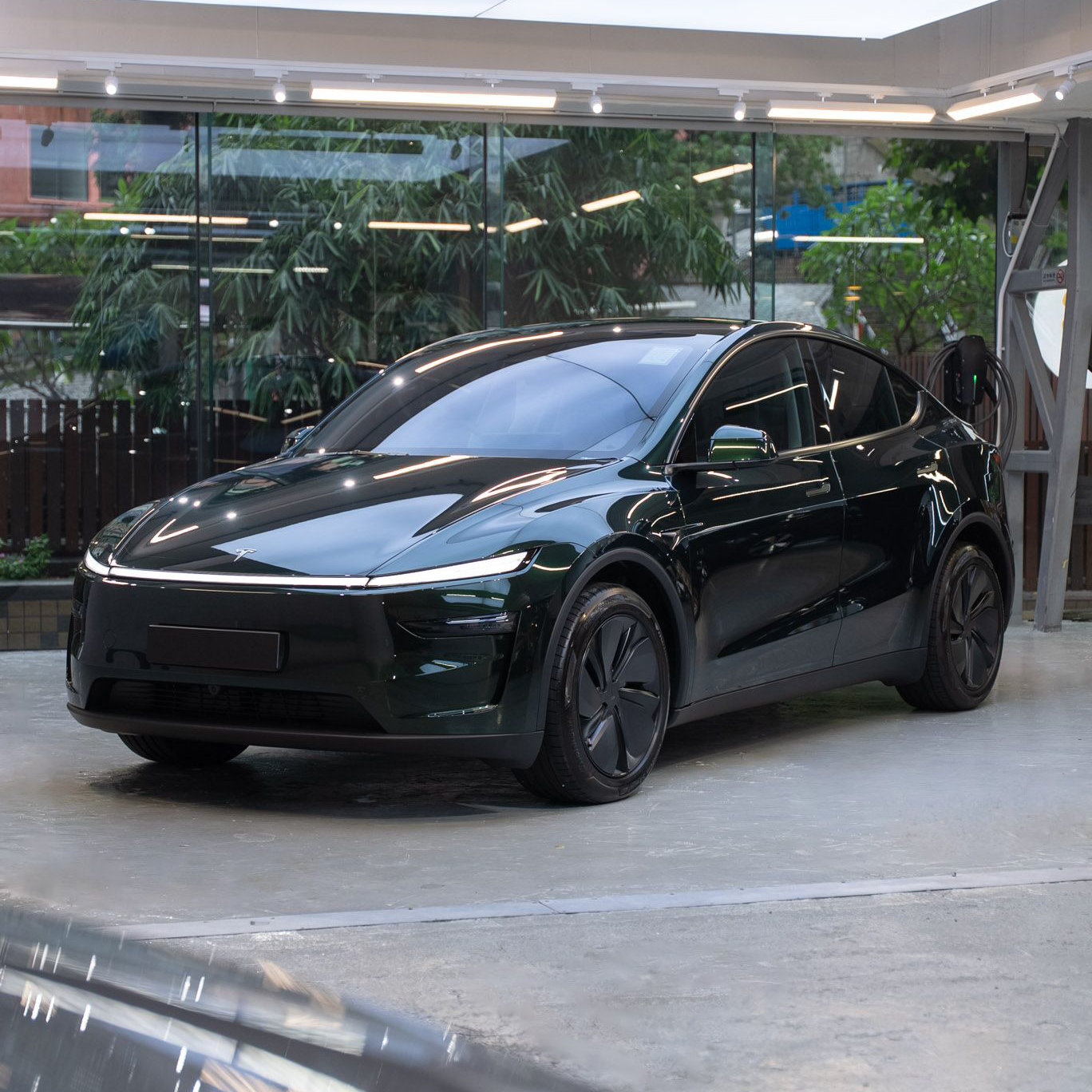 San Remo Green Tesla Model Y Juniper