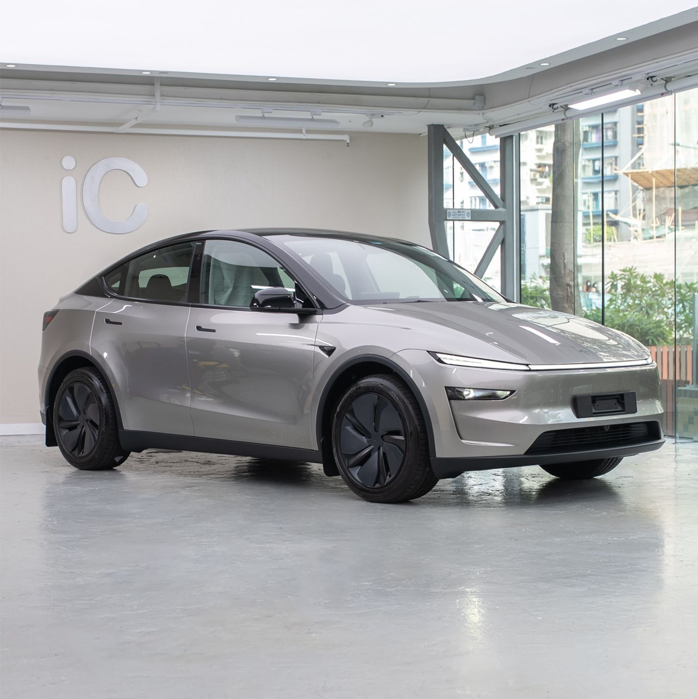 Liquid Silver Tesla Model Y