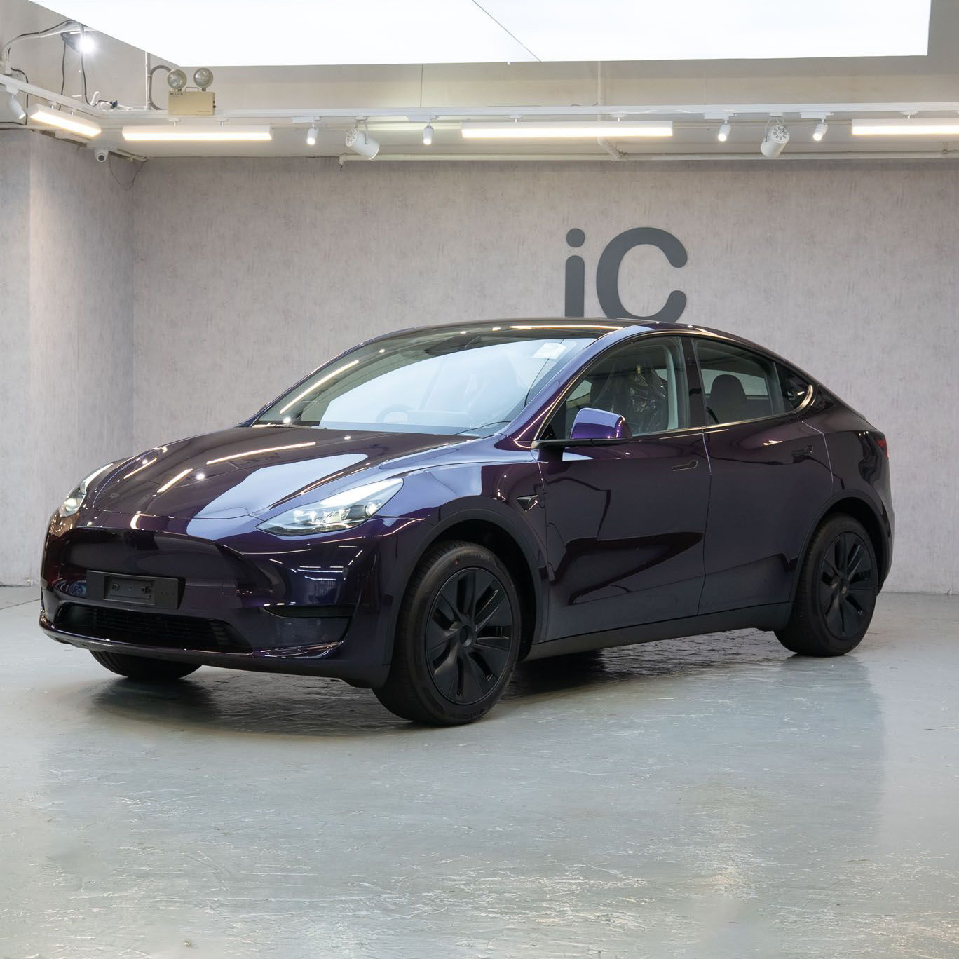 Super Purple Tesla Model Y