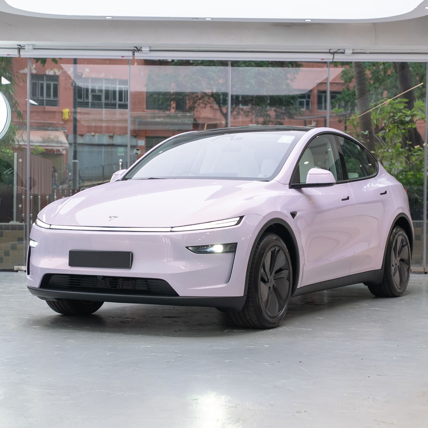 Dynamic Pink Tesla Model Y