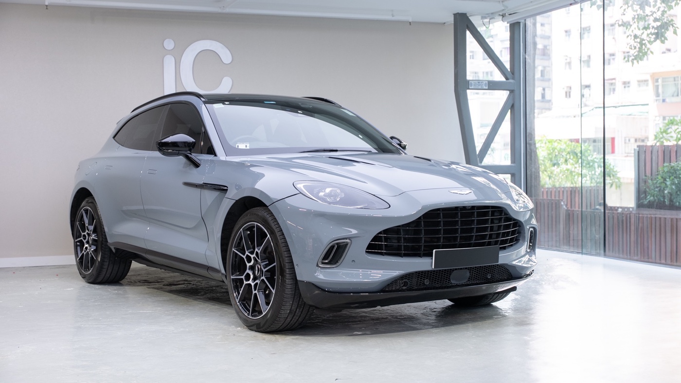 Aston Martin DBX Arctic Grey Color PPF